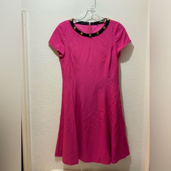 Versace Mid-Length Dress size 4 pink - Picture 1 of 16